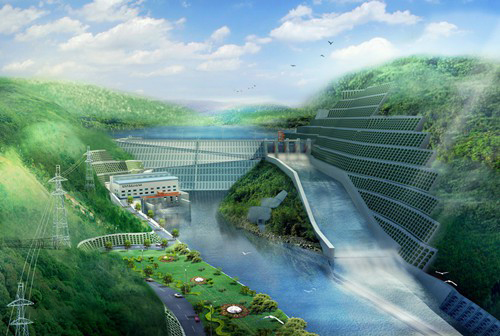 林州老挝南塔河1号水电站项目